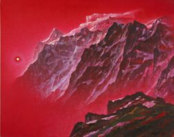 The red mountain